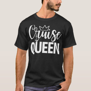 Camiseta Rainha de Cruzeiro - Férias de Verão - Viagem Crui