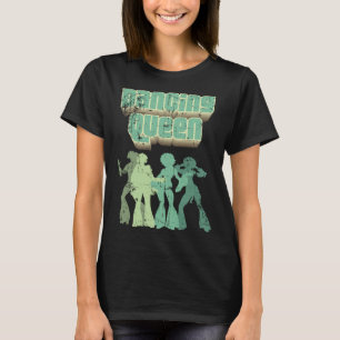 Camiseta Rainha de dança divertida - Festa de Disco Retroan