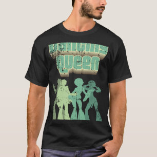Camiseta Rainha de dança divertida - Festa de Disco Retroan