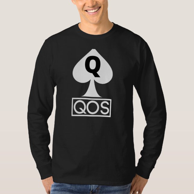 Camiseta Rainha De Espadas Qos (Frente)