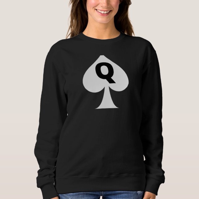 Camiseta Rainha De Espadas Qos (Frente)