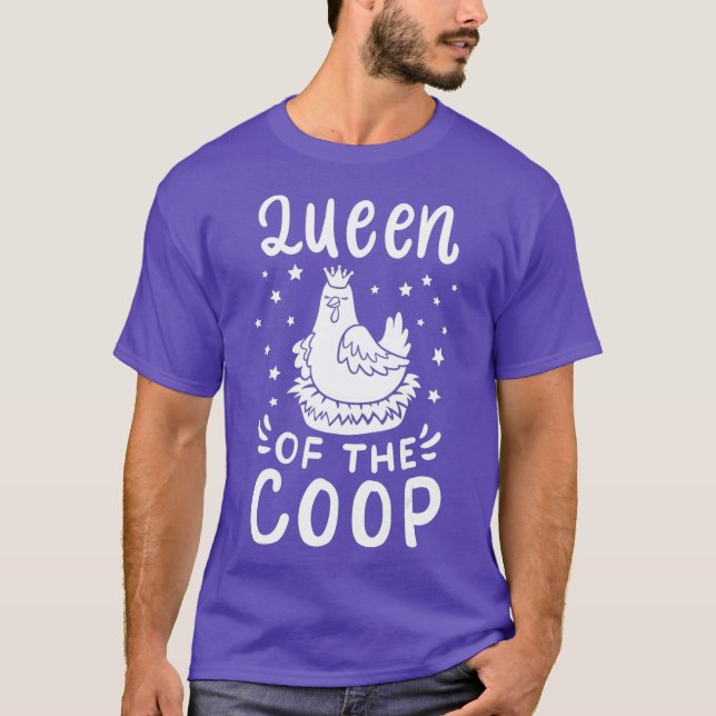 Camiseta Rainha De Galinha Da Coop (Frente)