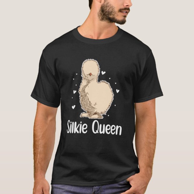 Camiseta Rainha de Galinha Seda (Frente)