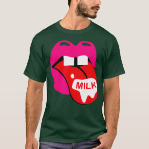 Camiseta Rainha de Gay de Drag Fabulosa e Idosa do Leite de