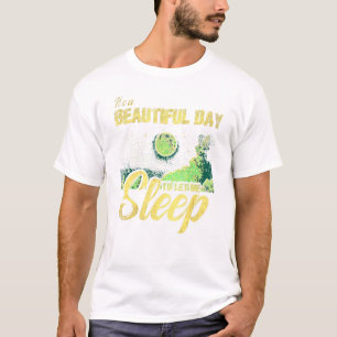 Camiseta Rainha De Naps É Um Belo Dia Para Me Deixar Dormir
