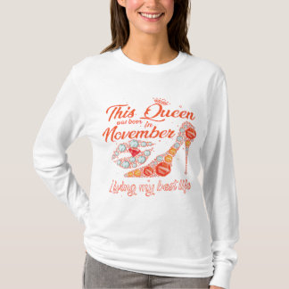 Camiseta Rainha de novembro