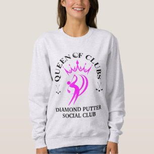 Camiseta Rainha de Paus de Golfe Feminino Personalizável