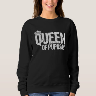 Camiseta Rainha De Pupusas Ama Pupusas Griddle Cheese Pupus