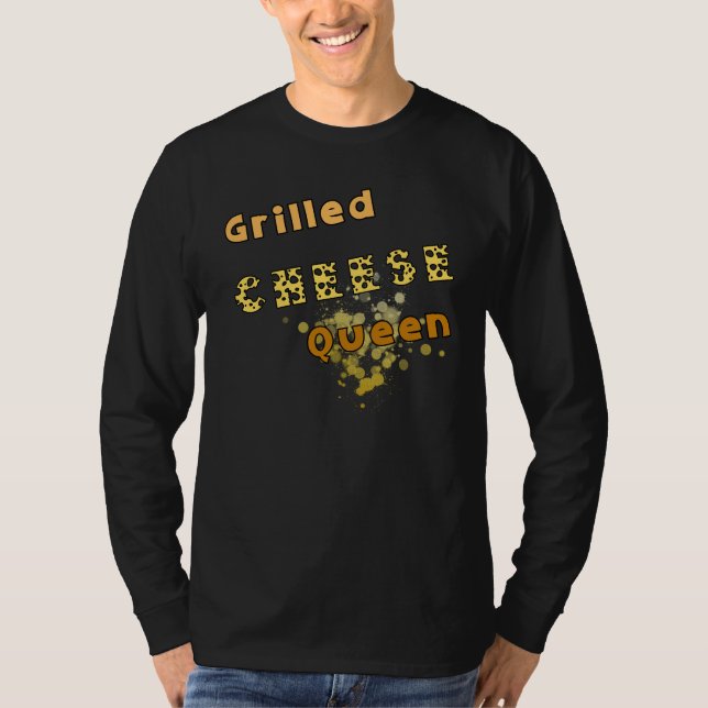Camiseta Rainha de Queijo grelhado (Frente)