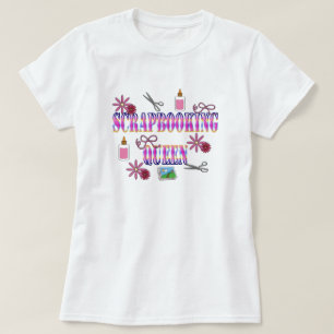 Camiseta Rainha de Scrapbooking