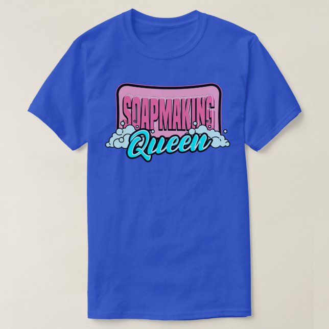 Camiseta Rainha de Soapmaking (Frente do Design)