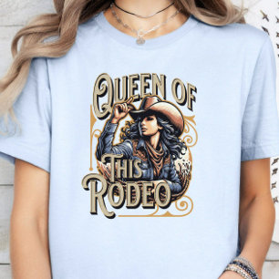 Camiseta Rainha deste Tee Rodeo, Presente de Cowgirl, Chefe