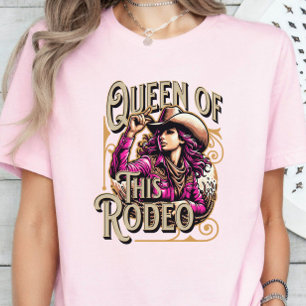 Camiseta Rainha deste Tee Rodeo, Presente de Cowgirl, Chefe