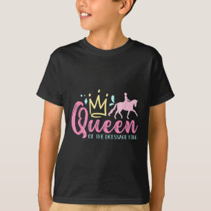 Camiseta Rainha Do Anel De Dressage Adora O Anel Horseback