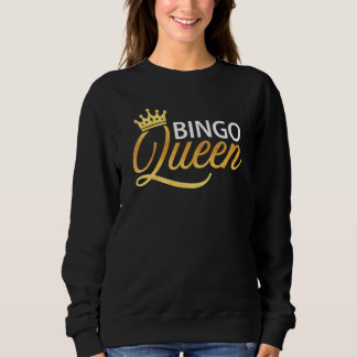 Camiseta Rainha do Bingo Jogadora de Bingo Mulheres