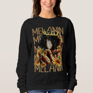 Camiseta Rainha do Cabelo Afro Natural Melanina Garota Pret