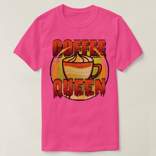 Camiseta Rainha do café (Frente do Design)