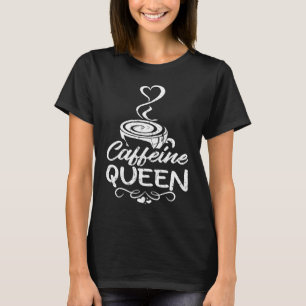 Camiseta Rainha do Café  Bebedor de Café Cafetólatra