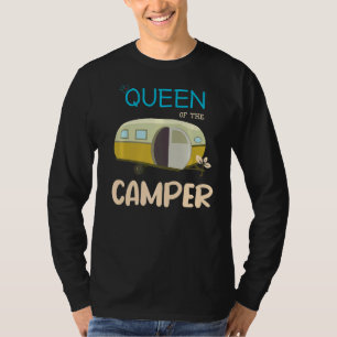 Camiseta Rainha Do Camper Van Rv Viajando