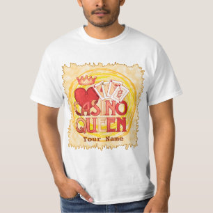 Camiseta Rainha do Cassino Dourado