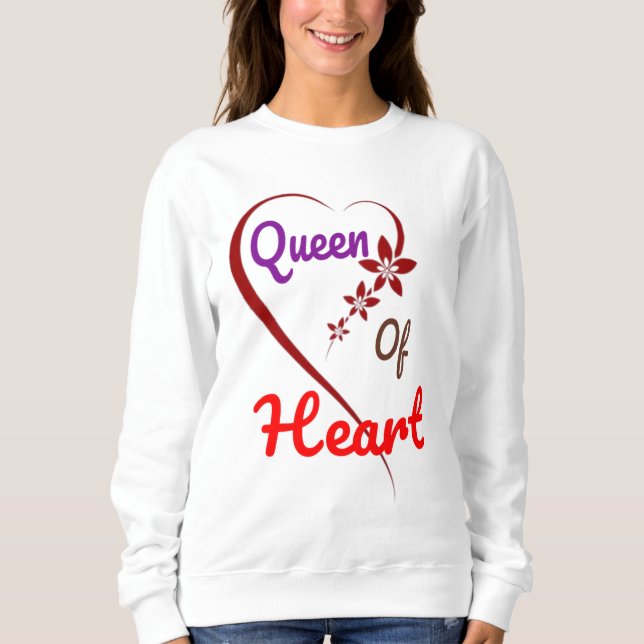 Camiseta Rainha do coração (Frente)