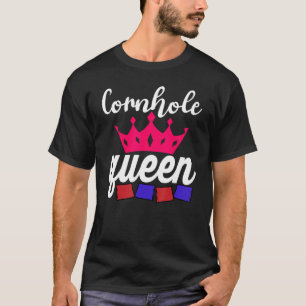Camiseta Rainha do Cornhole Corn Hole