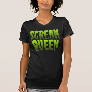 Camiseta Rainha do Grito Gótica Halloween Zumbi