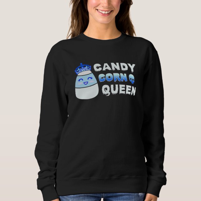 Camiseta Rainha do Halloween Candy Corn (Frente)