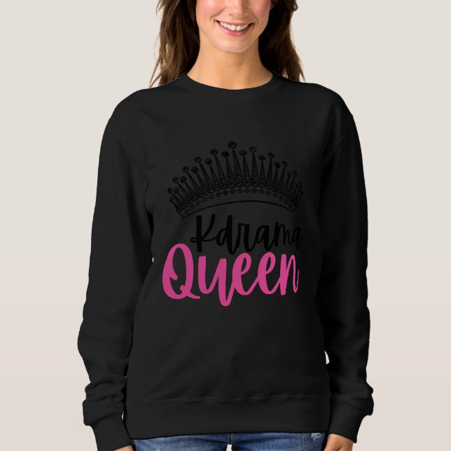 Camiseta Rainha do Kdrama Dramas Coreanos Sassy (Frente)