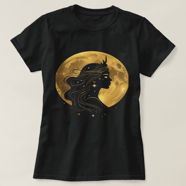 Camiseta Rainha do Luar (Frente do Design)
