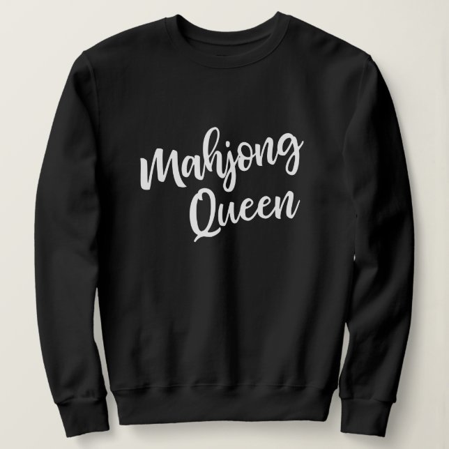Camiseta Rainha do Mahjong (Frente do Design)