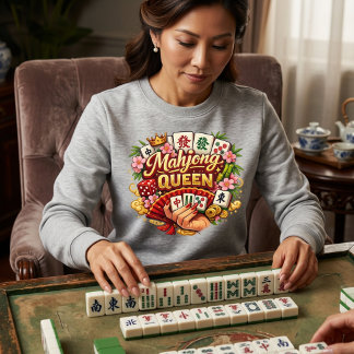 Camiseta Rainha do Mahjong