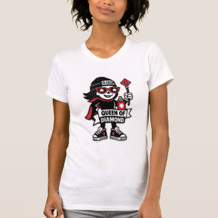 Camiseta Rainha do Mascote da Rua dos Diamantes - Edição do