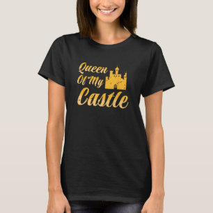 Camiseta Rainha Do Meu Castelo De Vaga Do Castelo
