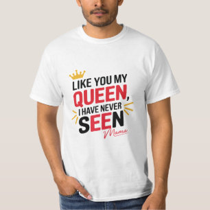 Camiseta "Rainha do Meu Coração - Amor da Mãe" 👑 ❤️