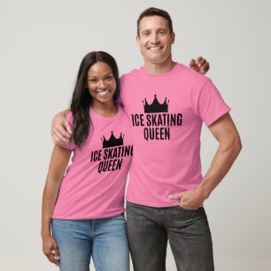 Camiseta Rainha do Patins de Gelo - Patinação no Gelo