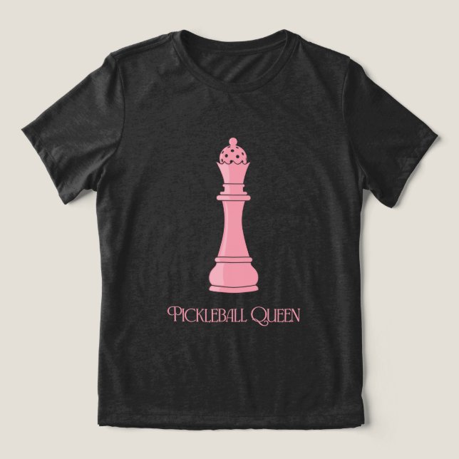 Camiseta Rainha do Pickleball (Design frontal)