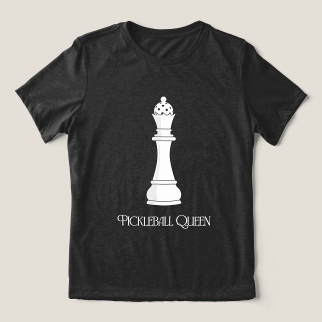 Camiseta Rainha do Pickleball (Design frontal)