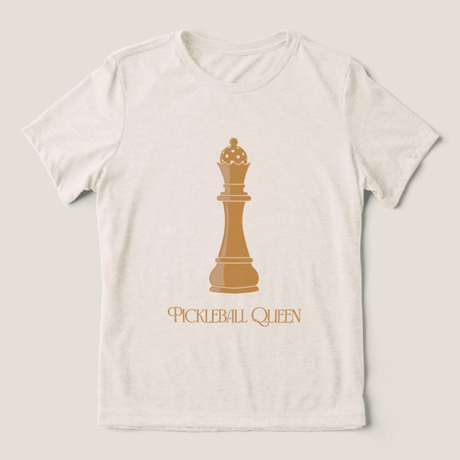 Camiseta Rainha do Pickleball (Design frontal)