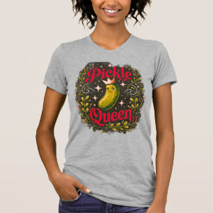 Camiseta Rainha do Picles Engraçada - Cro Lover de
