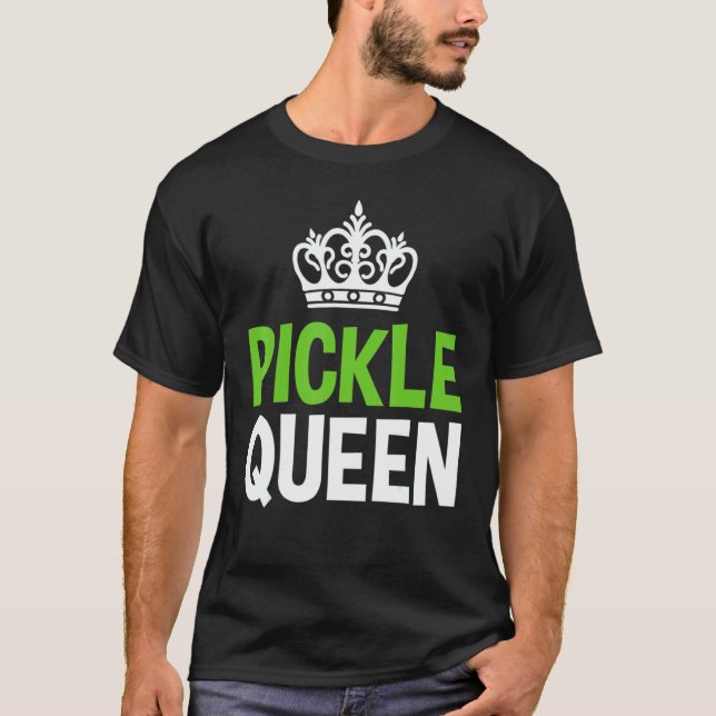 Camiseta Rainha do Picles Vegan Vegetal (Frente)