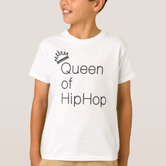 Camiseta Rainha do preto de Hip Hop