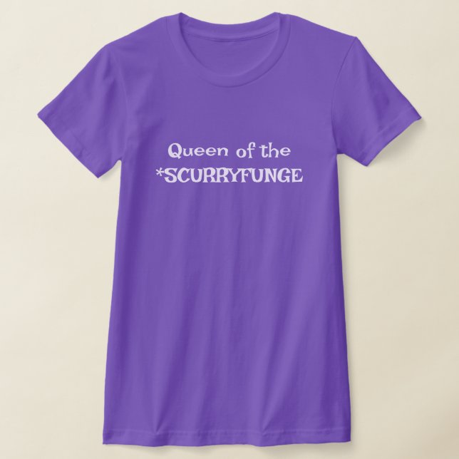 Camiseta Rainha do Scurryfunge (Postura )