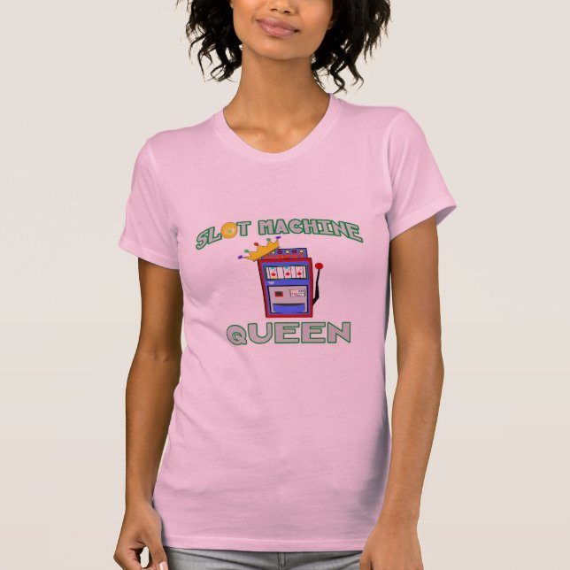 Camiseta Rainha do slot machine (Frente)