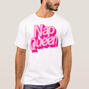 Camiseta Rainha do Sono Engraçada e Preguiçosa