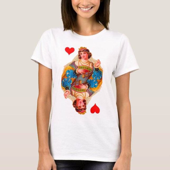 Camiseta Rainha dos Corações (Frente)
