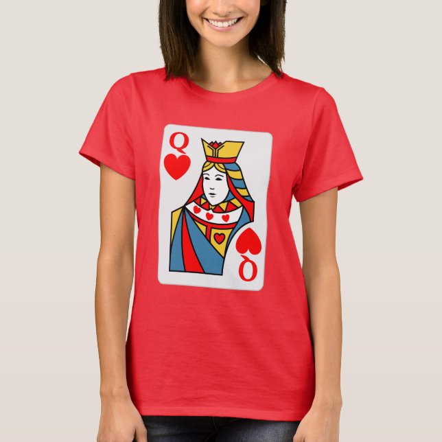 Camiseta Rainha dos Corações (Frente)