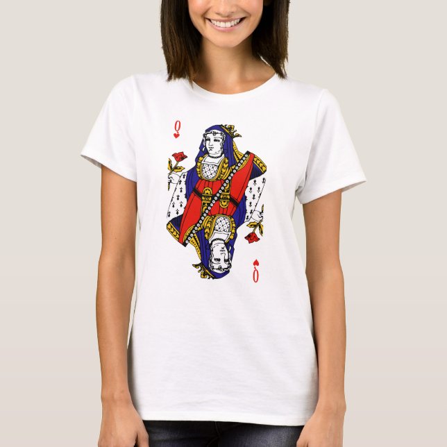 Camiseta Rainha dos corações (Frente)