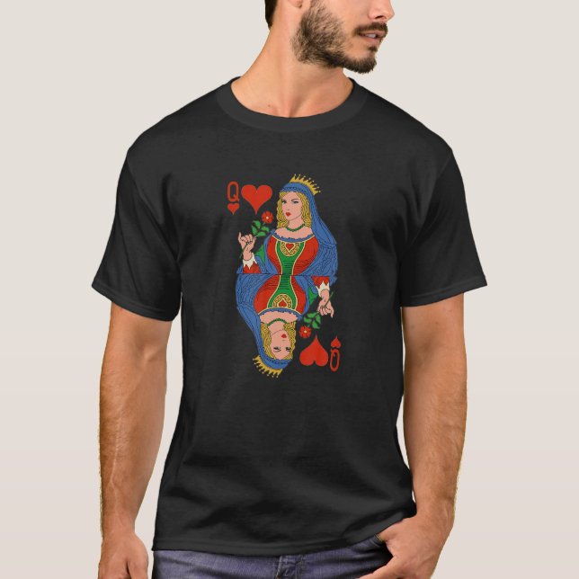 Camiseta Rainha dos Corações (Frente)
