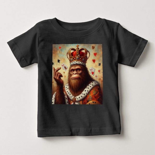 Camiseta Rainha dos Corações Bigfoot (Frente)